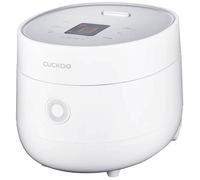 CUCKOO CR-0675F | 6 tasses (non cuites) cuiseur à riz | 13 options de menu : quinoa, flocons d'avoine, riz brun et plus, écran tactile, pot intérieur antiadhésif | blanc
