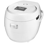 Cuckoo CR-1020F Cuiseur à riz blanc voyant lumineux, revêtement anti-adhésif, protection contre la surchauffe