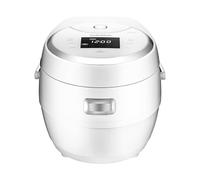 CUCKOO Micom CR-1020F Cuiseur à riz Micom de 10 tasses (non cuit)/20 tasses (cuit) avec pot intérieur antiadhésif, 16 options de menu, écran LCD, technologie Fuzzy Logic, nettoyage automatique (blanc)