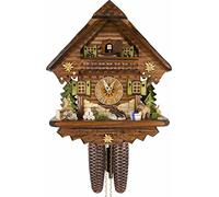 Cuckoo-Palace Coucou 8 Jours Mouvement Chalet Style 34cm