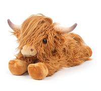 CUCKOOL Peluche chauffante au micro-ondes - Highland Cow