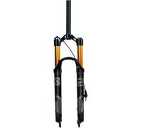 CUCKQUIC Fourche à Suspension pneumatique pour VTT 26, 27,5 et 29 Pouces, Fourche Avant à Blocage Rapide, débattement 100/120/140 mm, Pivot Droit/Conique, Frein à Disque A-Straight,27.5"-140