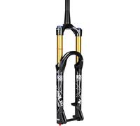 CUCKQUIC Fourche à Suspension pneumatique pour VTT de Descente 26/27,5/29 Pouces, débattement de 160 mm, axe traversant 100 x 15 mm, Compatible Freins à Disque avec réglage de Tension. B,27.5in