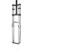 CUCKQUIC Fourche à Suspension pour VTT 26/27,5/29 Pouces, Tube Droit 1-1/8 Pouce, Double épaulement, DH, à air, débattement 160/180/200 mm Travel 160mm,29in