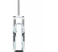 CUCKQUIC Fourche Avant de vélo à Suspension VTT 26 Pouces, débattement de 1-1/8 Pouce, Freins à Disque/V-Brake de 100 mm, Blocage Rapide 9 mm, Commande à l'épaule C,26in