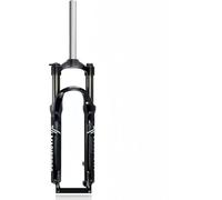 CUCKQUIC Fourche Avant de vélo à Suspension VTT 26 Pouces, débattement de 1-1/8 Pouce, Freins à Disque/V-Brake de 100 mm, Blocage Rapide 9 mm, Commande à l'épaule F,26in