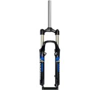 CUCKQUIC Fourche Suspendue pour VTT 26 Pouces, débattement de 100 mm, Freins à Disque et V-Brake, Tube Droit 1-1/8 Pouce, axe QR 28,6 mm, Blocage Manuel 9 mm B