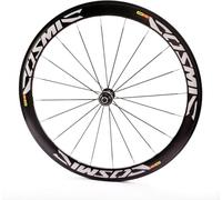 CUCKQUIC Roues Avant et arrière 700C pour vélo de Route, Freins V-Brake, Jantes 40/50 mm en Alliage d'aluminium, moyeux à Blocage Rapide pour Cassettes 7/8/9/10/11/12 Vitesses Front Wheel,40mm