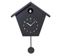 Cuco Clock Coucou à Pendule 25 x 28,5 x 12cm Blanc/Noir
