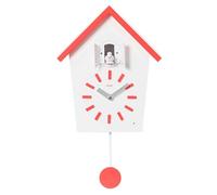 Cuco Clock Coucou à Pendule 28,3 x 22,8 x 10,4cm Rouge