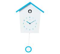 Cuco Clock Coucou LANDHAUS 46,5 x 27 x 7,8cm Blanc/Bleu
