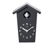 Cuco Clock Mini Coucou 17 x 12,4 x 9cm Noir Bois