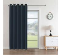 CUCRAF Lot de 1 Rideau occultant Thermiques, Rideau Salon Thermique Isolant Anti Froid et Chaleur Tenture Opaque à Oeillets Isolation Lumiere Anti UV