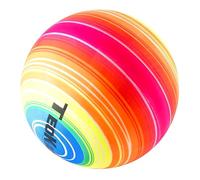 CUCUBA Ballon Boule Multicolore Arc en Caoutchouc D'eau Volley Handball Water-polo Diamètre 22 cm