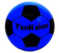 Cucuba Ballon en Caoutchouc D'eau Volley Handball Water polo Entraînement ou Match Diamètre 22,5 cm Noir Bleu Taille 5 - Poids 130 grammes