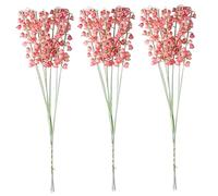CUCUFA 21pcs Lily Artificiel de la vallée, 14 Pouces Romantic FAL Flowers Bell Orchid Wedding Bouquet May Flower for Home Wedding Party Garden, Faux Lily of The Valley