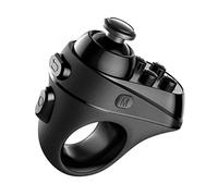 CUCUFA Contrôleur VR sans fil Joypad Wireless Gamepad Joystick Gaming Remote Control Ring en forme de joypad pour les téléphones Games vidéo Black Wireless VR Controller