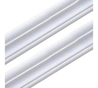 CUCUFA Papier Peint Bordure Auto-adhésive Mousse frontière moulures Garniture 3D Autocollant de Bord Mural étanche 2,35m 2pcs 1 Fond de Papier Peint