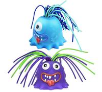 CUCUFA Toys Monstres hurlants, Cheveux 2pcs tirant Le Monstre, Cheveux tirant Un Jouet de Stress Hurlant, Cheveux tirant Fidget Jouet