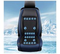 CUCUKAKA Siège Ventilé, 12v/24v avec 24 Ventilateurs, 3 Vitesses Réglables de Vent Housse De Siège Rafraîchissante Housses De Siège Ventilées pour Voitures, SUV, camions,Blue-12V