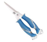 Cuda Cisaille de pêche Durable en Titane de 20,3 cm, Tresse, Mono et fluorocarbone pour Utilisation en Eau salée et Eau Douce avec Ressort Interne