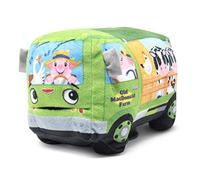 Cuddle Barn - Farmhouse Piggles | Jouet en peluche animé chantant et bopping en forme de camion de ferme, chante 2 chansons Old Macdonald et Farmer in The Dell, 20,3 cm