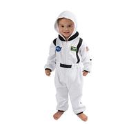 Cuddle Club Surpyjama en Polaire Bébé - du Nourrisson à 4 ans - Pyjama Fille et Garçon et Couverture Bébé ou Nid d’Ange en un ! - AstronautWhite3T