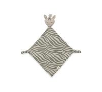 hauck Doudou Bebe Cuddle N Play, Peluche Naissance en Mousseline, Doudou Mouchoir Éveil - pour Fille et Garçons - Lavable à 60°C - 25x25 cm - Zebra Sage