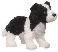 Cuddle Toys 4009 Meadow BORDER COLLIE Bordercollie Chien, 20 cm longeur (Peluche)