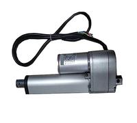 CUDTAPI 200mm 250mm 300mm 350mm 400mm Course 24V DC Max Poussée 900N Actionneur Linéaire avec Potentiomètre Et Rétroaction for Vélo Électrique(15mm s 600N,200mm Stroke)