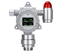 CUDTAPI Analyseur de Fuite de gaz Fixe 4 en 1, détecteur de gaz CH4 O2, Alarme de détection de cov, Moniteur de Concentration de CO2 PID, oxyde d'échappement de gaz de Combustion NH3(CH4.O2.H2S.NH3)
