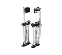 CUDTAPI Échasses for cloisons sèches 18 ''-30''/36 ''-50 '' échasses à Outils en Aluminium réglables avec genouillères de Protection échasses de Travail antidérapantes for la Maison(36in)