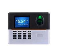 CUDTAPI Horloge Al365 Horloges du Temps d'empreintes digitales for Les employés Petites Entreprises Temps de Participation et contrôle d'accès Tout-en-Un
