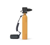 CUDTAPI Mini Bouteille de plongée Réservoir de plongée Portable de 0,5 L, Mini-Cylindre sous-Marin de plongée avec Tuba, réservoir d'air Professionnel, équipement de plongée(Mini Tank O)