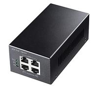 Cudy 2 canaux Gigabit PoE Injector, 10/100 / 1000Mbps, 2 Gigabit entrée, 2 PoE Sortie, 2 x 30 Watts Adaptateur PoE, Montage Mural, Se Conformer 802.3at / 802.3af, 48V