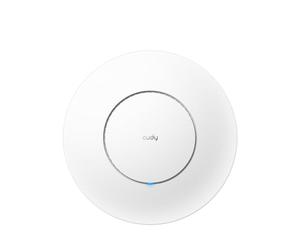 Cudy 793289 Point d'accès sans fil Gigabit Poe WiFi 6 AX3000 Port 2.5G Montage au plafond, AP3000_P Blanc