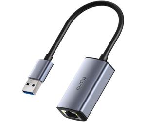 Cudy Adaptateur USB 3.0 vers Gigabit Ethernet, USB-A, RJ45, UE10A