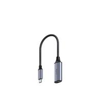 Cudy Adaptateur USB-C vers HDMI, HDMI 2.0, 4K 60Hz, compatible avec MacBook Pro, MacBook Air, iPad Pro, iPhone 15/16/17, Surface Go et plus, UH401