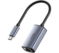 Cudy Adattatore di Rete USB-C a Ethernet Gigabit UE10C Grigio per MacBook iPhone Switch
