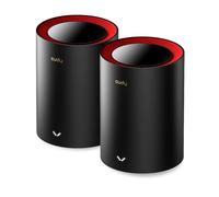 CUDY AX3000 2,5G Système de Maillage Wi-FI 6 Wi-FI 6, 2,5 g WAN, Backhaul Ethernet, idéal pour 1Gig+ Internet, Wireguard, OpenVPN, Zerotier, CloudFlare, DDNS, 2023 Sortie M3000 2 Packs