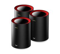 CUDY AX3000 2,5G Système de Maillage Wi-FI 6 Wi-FI 6, 2,5 g WAN, Backhaul Ethernet, idéal pour 1Gig+ Internet, Wireguard, OpenVPN, Zerotier, CloudFlare, DDNS, 2023 Sortie M3000 3-Pack