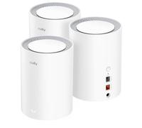 Cudy AX3000 Système De Maillage Wi-FI 6, 2,5G WAN, Idéal pour 1Gig+ Internet, Wireguard, OpenVPN, Zerotier, CloudFlare, M3000 3-Pack (M3000 3-Pack V2.0)