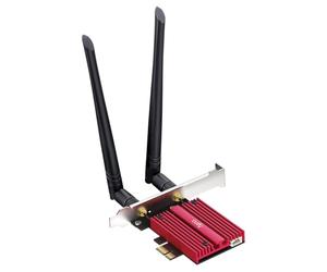 Cudy AX5400 Tri-Band Wi-FI 6E Bluetooth PCI-E Adaptateur PC WE3000S