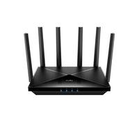 CUDY BE6500 Router WiFi 7 da Gioco Dual Band 6,5 Gbps 2.5G WAN Porte LAN Ethernet