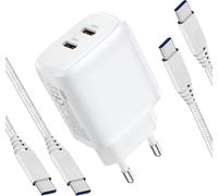 Cudy Ch25_Eu Caricatore Usb-C 25w Compatto E Veloce Con Spina Eu Per Smartphone