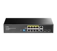 Cudy Commutateur Gigabit Ethernet Non Managé PoE+ 8 Ports, 120W, 8 Ports Gigabit PoE+, 2 SFP, 2 Ports Uplink, Mode VLAN/Extend, 802.3af/at, GS1010PS2