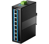 Cudy Commutateur PoE+ Gigabit Industriel à 8 Ports avec Rail DIN, IG1008P