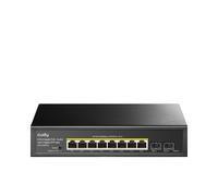 Cudy GS1008PS2 Switch di rete 8 porte Gigabit PoE non gestito nero montabile rack