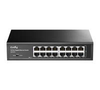 Cudy GS1016 Switch 16 Ports Gigabit,Bureau/Rackable, Boîtier Métal, Energy Efficient, Fanless, Plug and Play