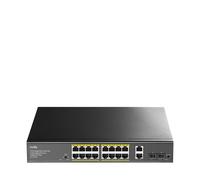 Cudy GS1018PS2 commutateur réseau Gigabit Ethernet (10/100/1000) Connexion Ethernet, supportant l'alimentation via ce port (PoE) Noir